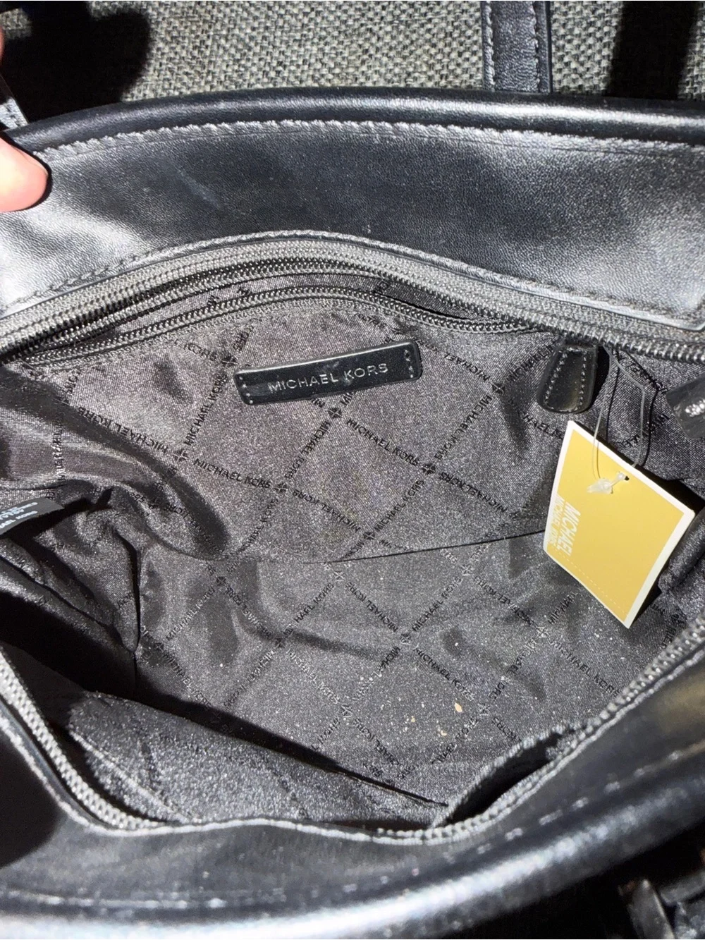 Michael Kors structured satchel